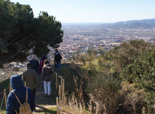 Itinerari a 'La Bateria antiaèria de Sant Pere Màrtir'